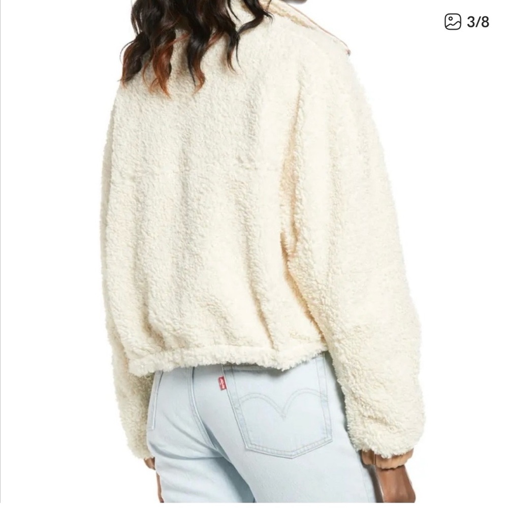 BlankNYC Faux Shearling Bomber Jacket - Picture 4 of 7